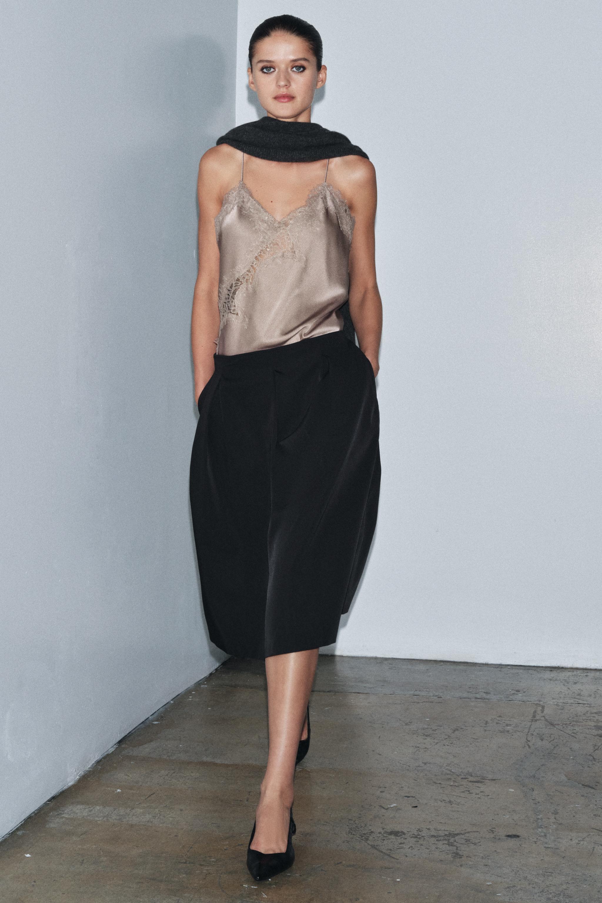 ZW COLLECTION VOLUMINOUS PLEATED SKIRT